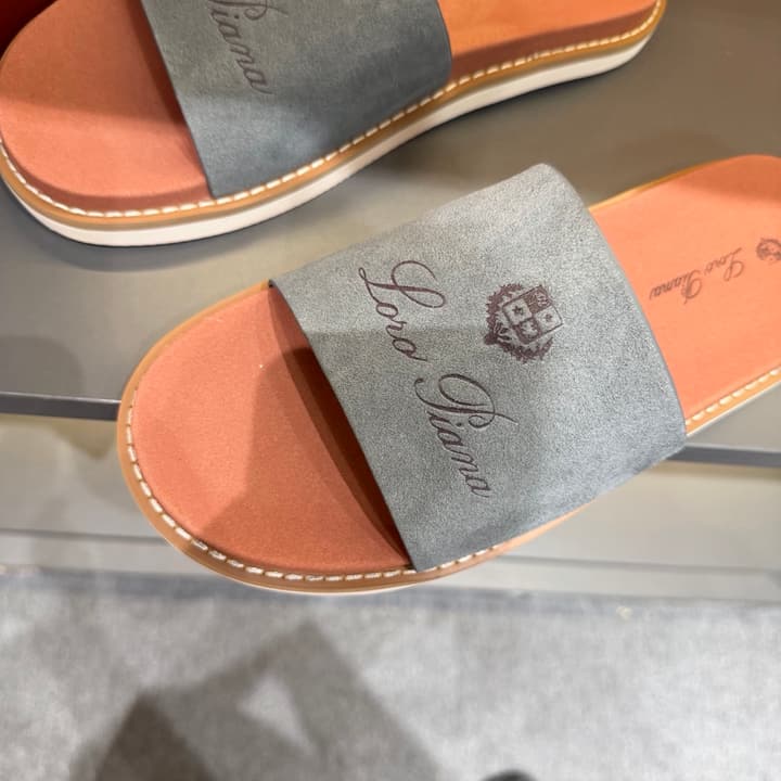 Loro Piana Summer Walk Crisscross Mules