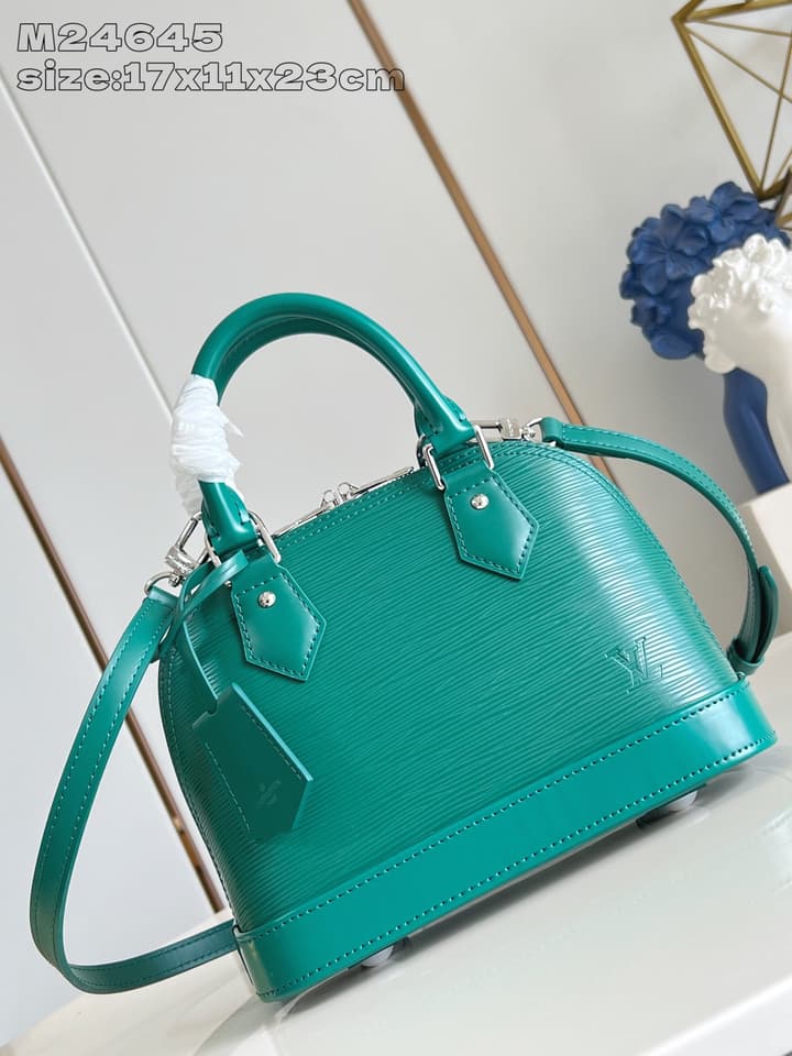 Louis Vuitton Alma BB Handbag in Beige