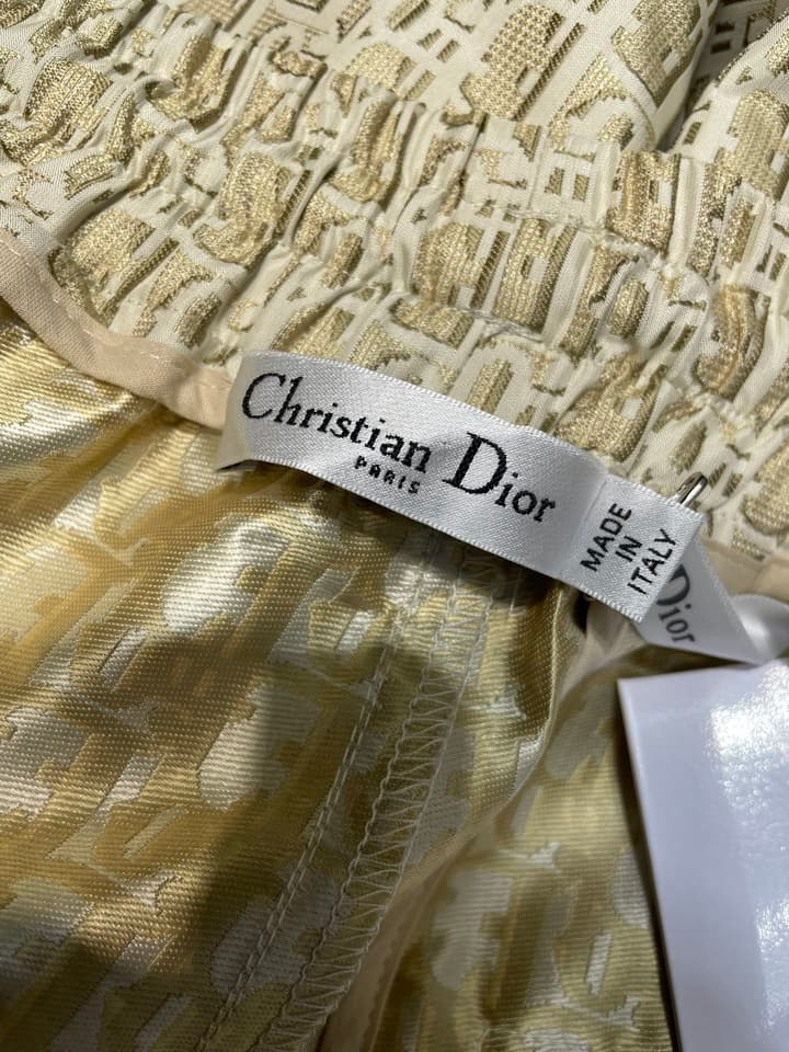 Dior Monogram Drawstring Pants