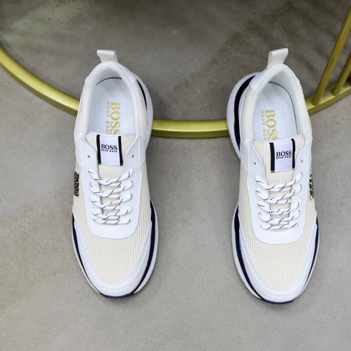 Boss 2024 Knit Sneakers – New Collection in Black Knit