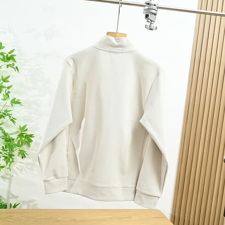 Moncler Half-Zip Long-Sleeve Sweatshirt – Spring 2026 Collection