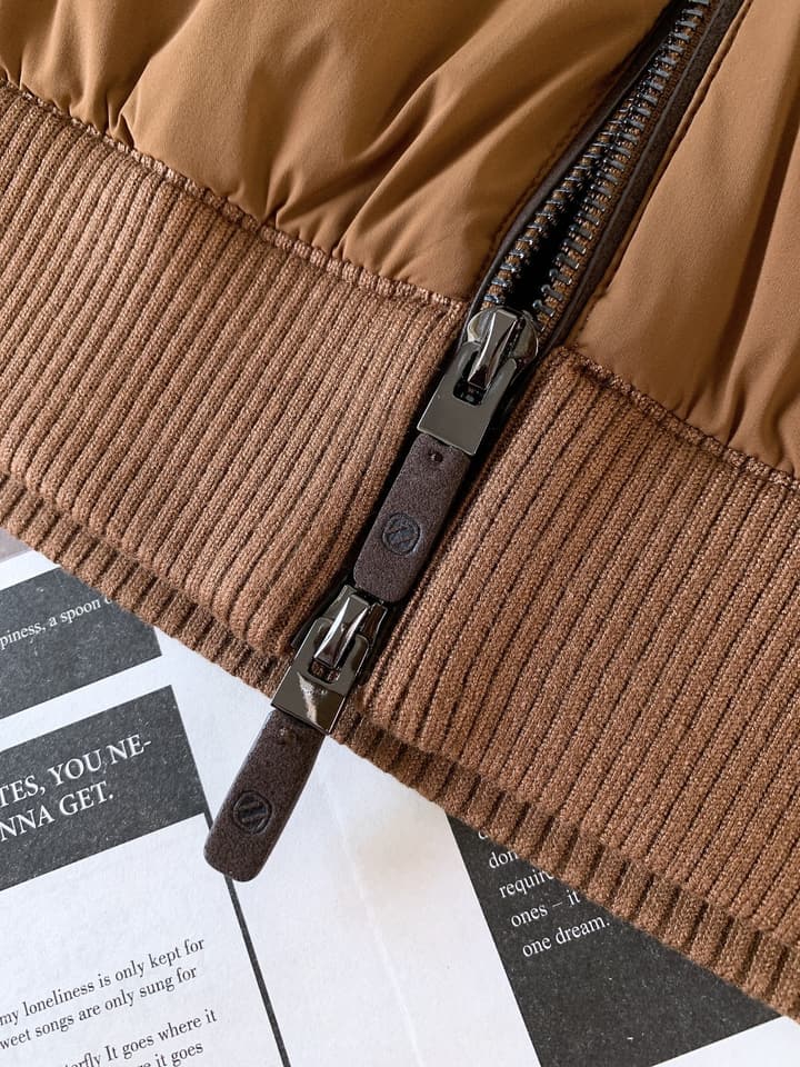 Zegna Spliced Down Puffer Jacket – 2025FW in Classic Black