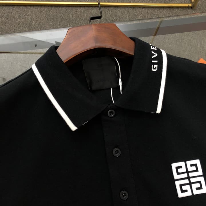 Givenchy Jacquard Logo Polo Shirt – Spring/Summer Collection – 2026SS in Black