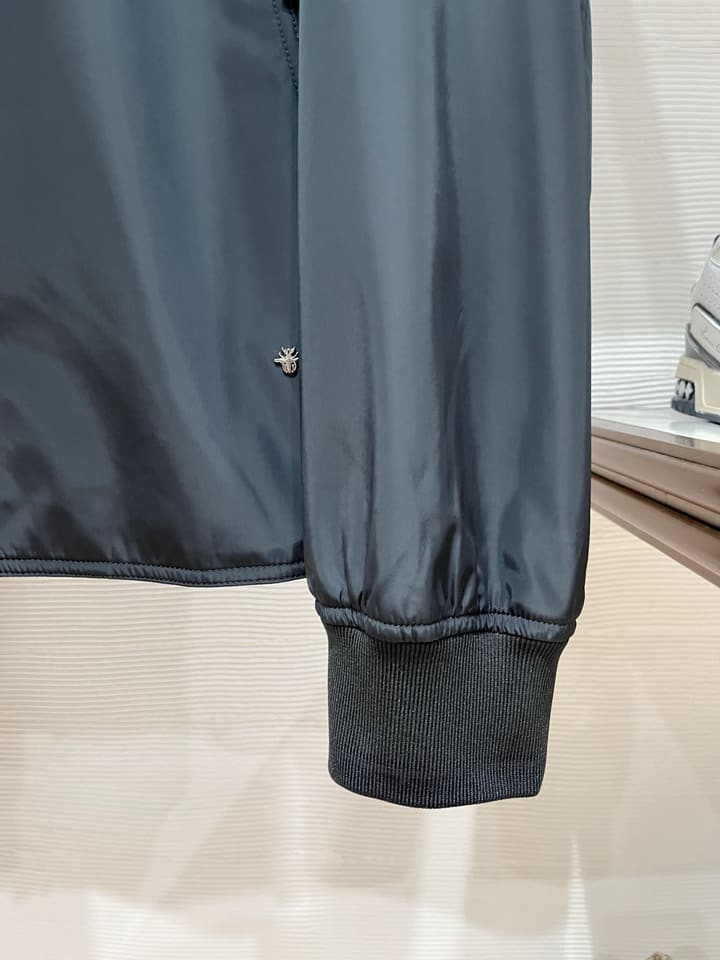 Dior Men's Casual Jacket – 2025FW in Dark Navy