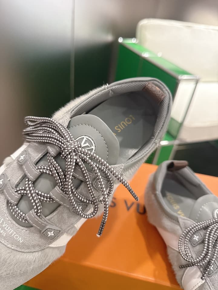Louis Vuitton Sneakerina Ballet Sneakers in Chocolate Brown