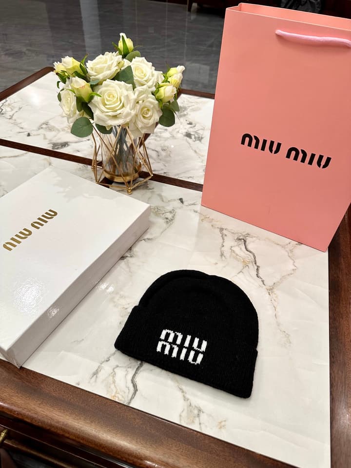 Miu Miu Women's Hat in Black