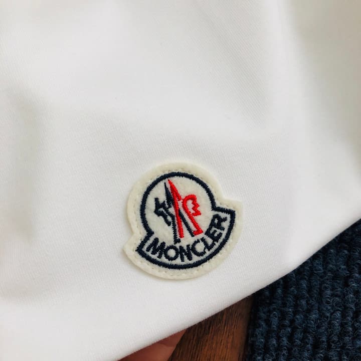 Moncler Classic Printed Logo T-Shirt – 2026SS in Black Large Logo