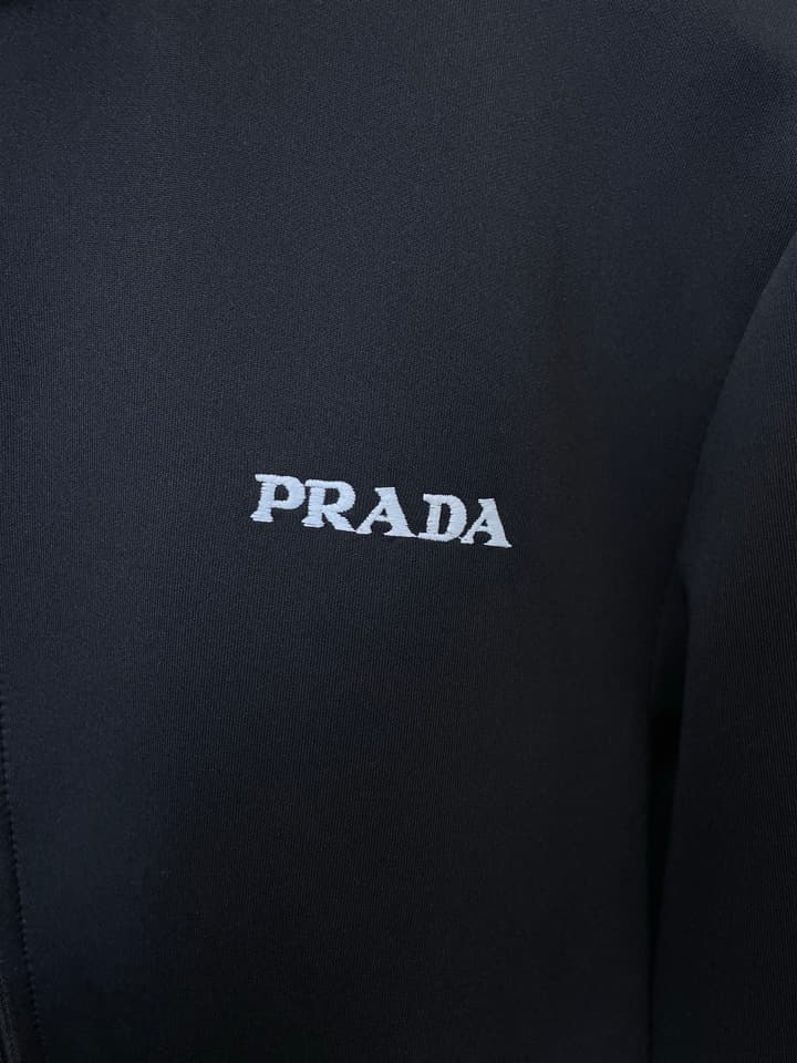 Prada Double-Sided Knit Tracksuit