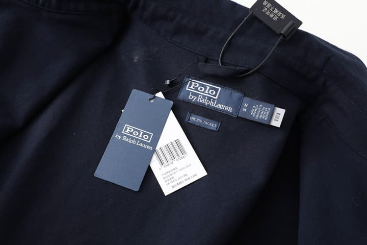 Ralph Lauren Oversized Cotton Jacket – 25SS in Deep Navy