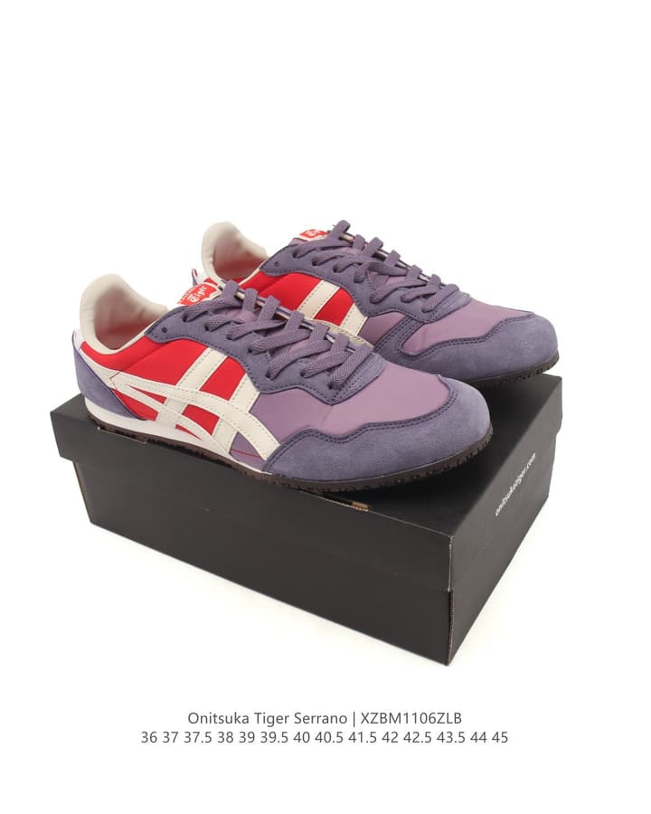 Onitsuka Tiger SERRANO™ Unisex Sneakers in Dark Navy And Beige