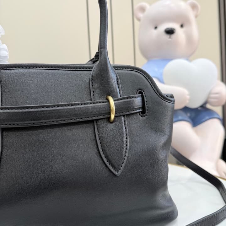Miu Miu Aventure Leather Shoulder Bag