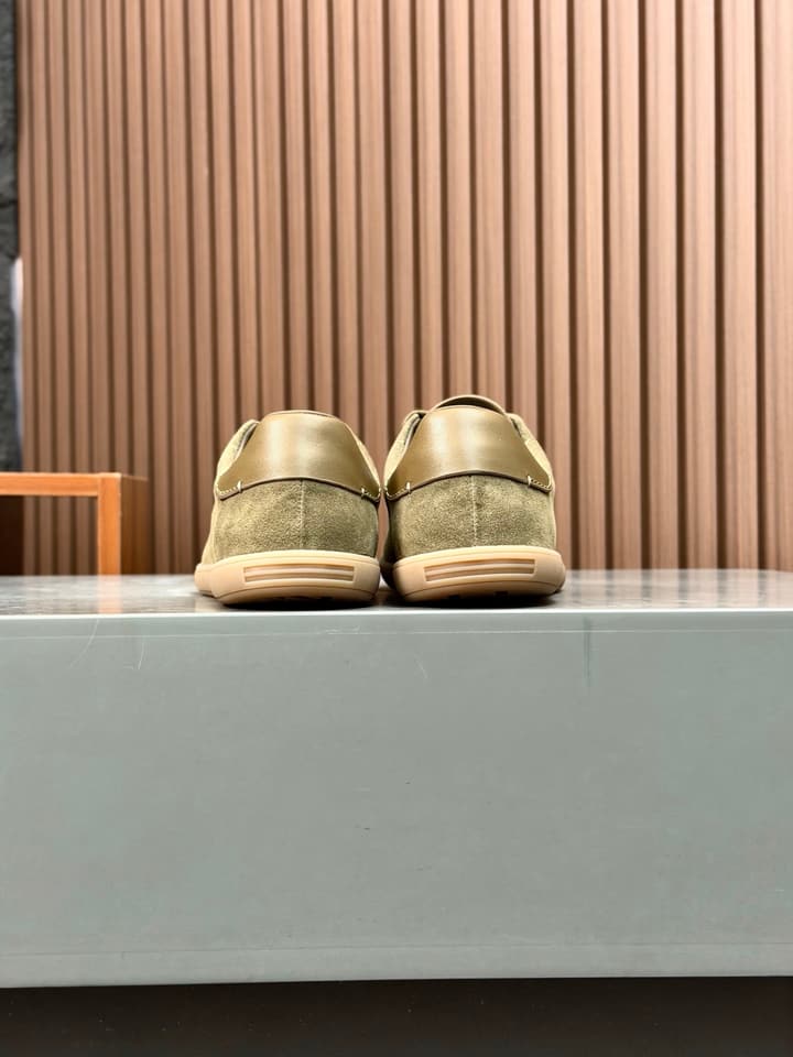Zegna Old Money Suede Casual Sneakers