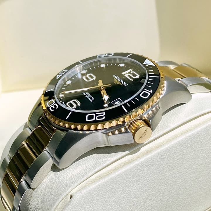Longines Conquest Automatic Watch 41mm – Eddie Peng Edition in Two-tone Black Dial