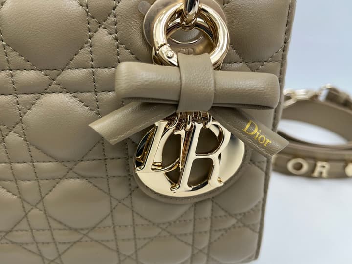 Dior Lady Dior My ABCDior Bow Handbag in Classic Black