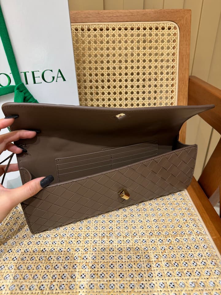 Bottega Veneta Andiamo Clutch Bag