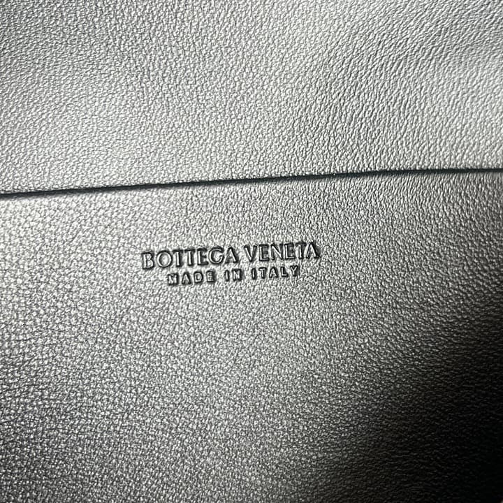 Bottega Veneta Crocodile Embossed Vanity Case in Deep Burgundy Croc