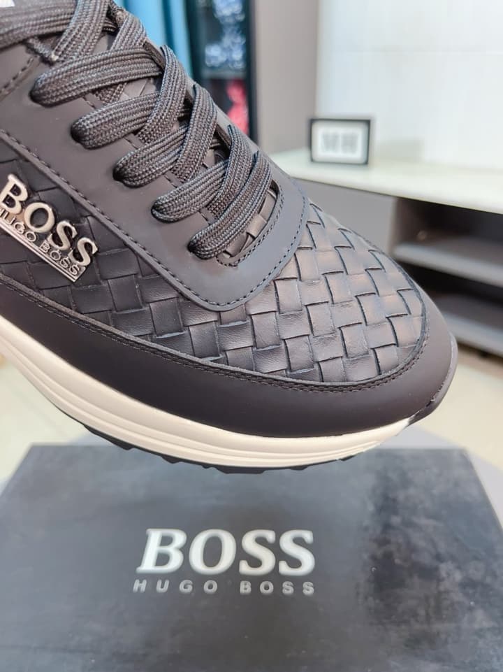 Boss Classic Suede and Waterproof Casual Sneakers