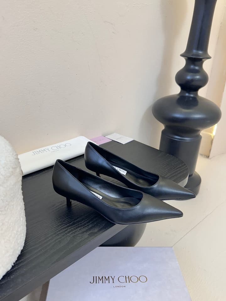 Jimmy Choo Pumps – 2025FW Collection in Black