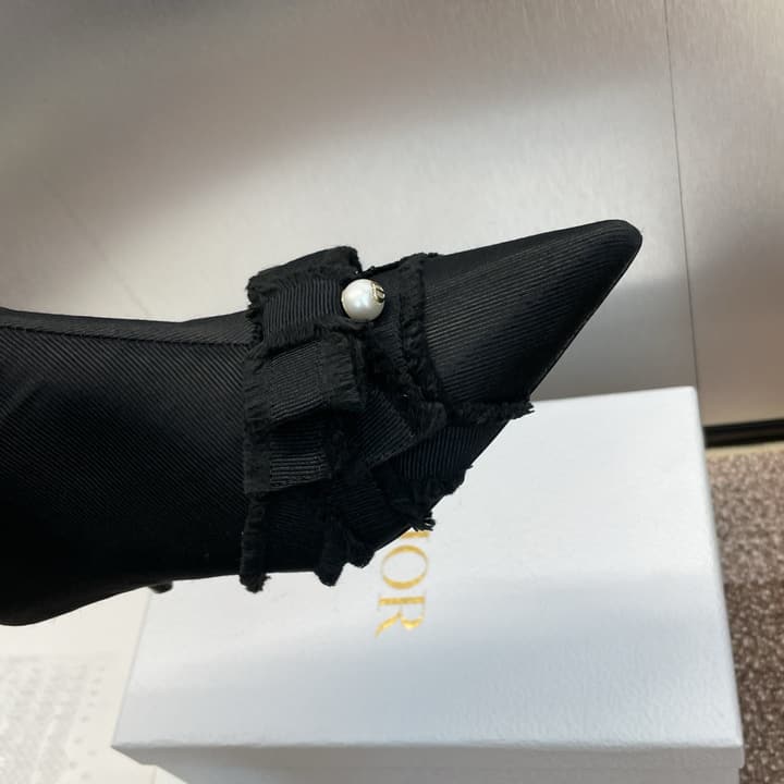 Dior J'Adior Adiorble Tassel Ankle Boots – 2024 Fall/Winter Collection in Black High Heel