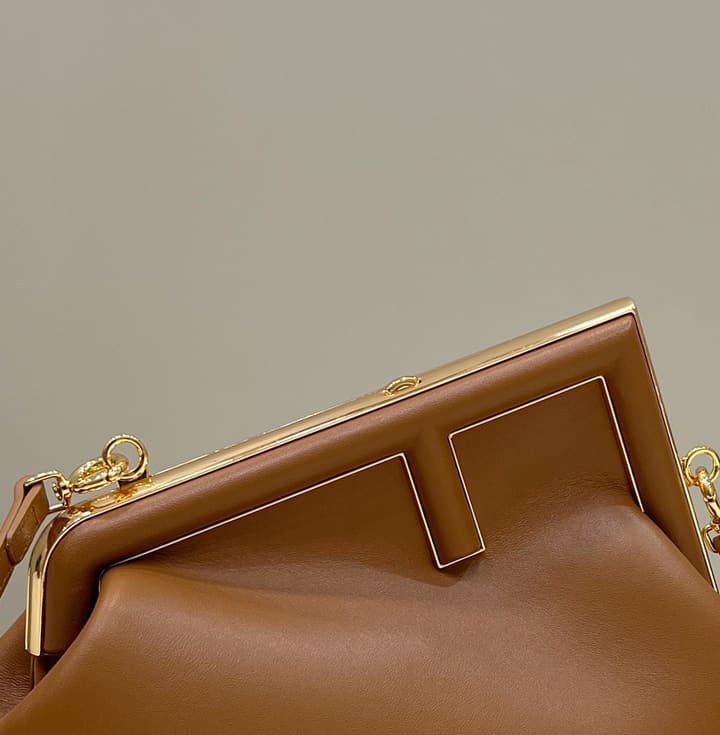 Fendi First Asymmetrical Leather Handbag