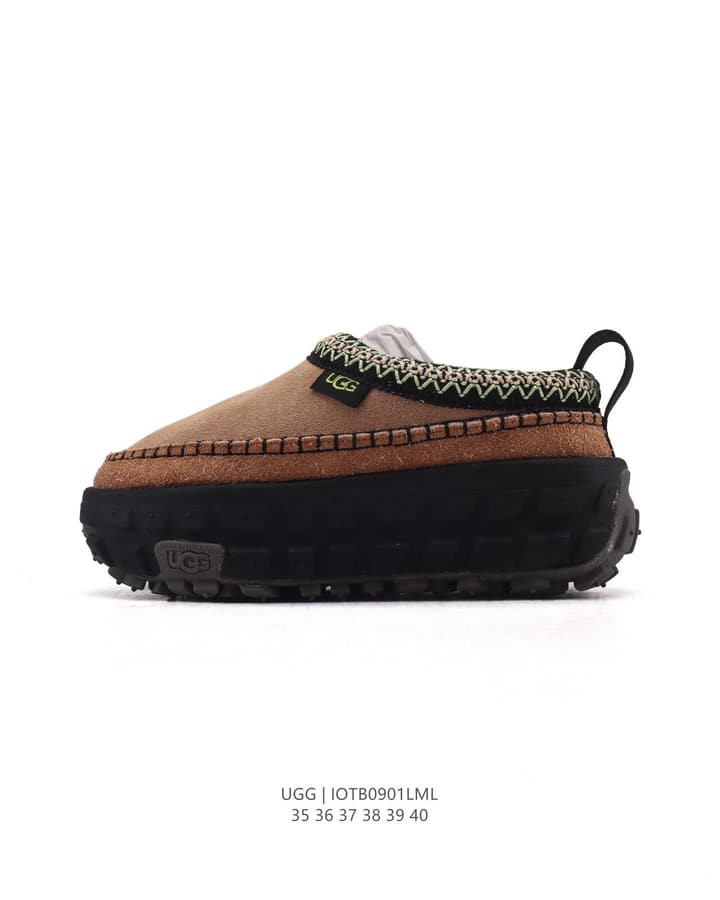 UGG Tire Sole Cotton Slippers Snow Boots in White
