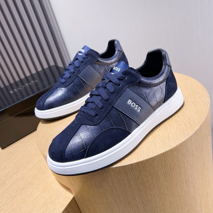 Boss Classic Leather Driving Shoes