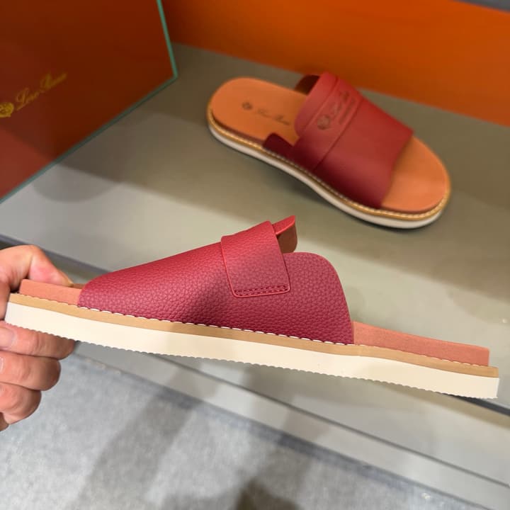 Loro Piana Summer Walk Crisscross Mules