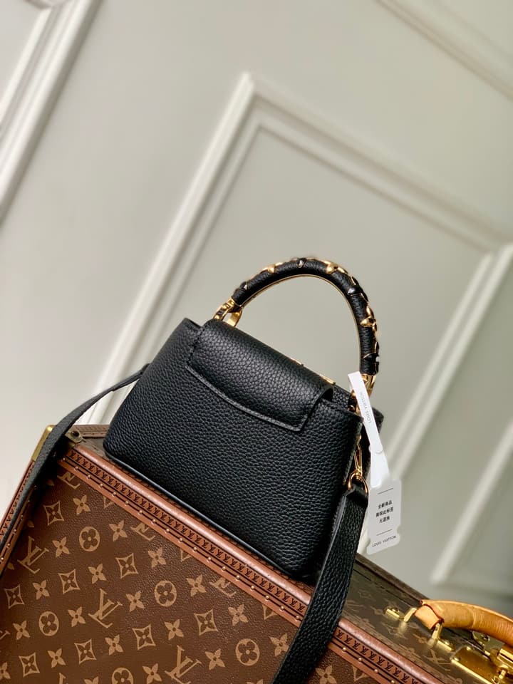 Louis Vuitton Capucines Mini Ivy Floral Handbag