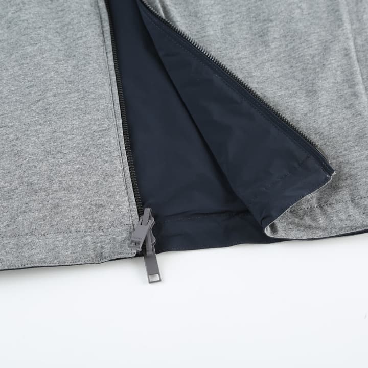 Zegna Microfiber Reversible Brezza Vest in Dark Blue