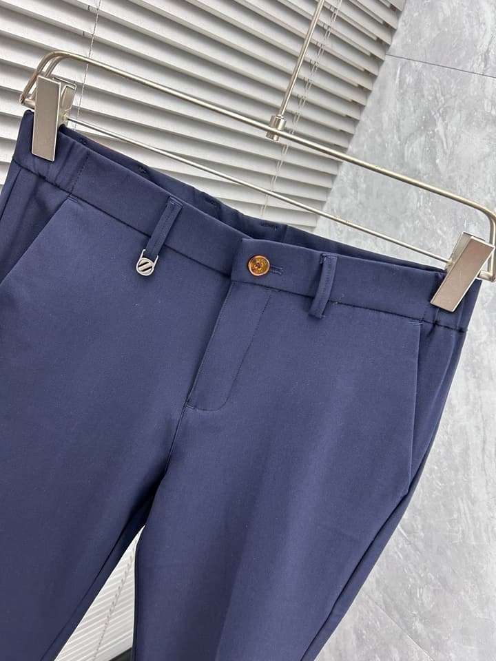 Zegna Custom Casual Trousers – 2025SS in Black