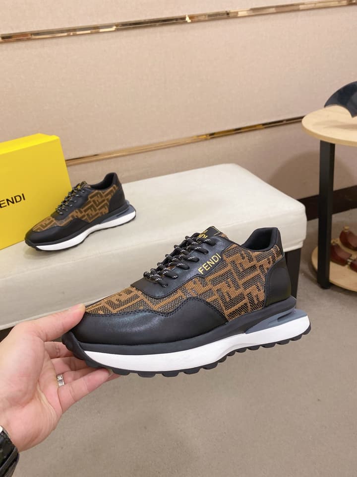 Fendi Men's Leather Loafers