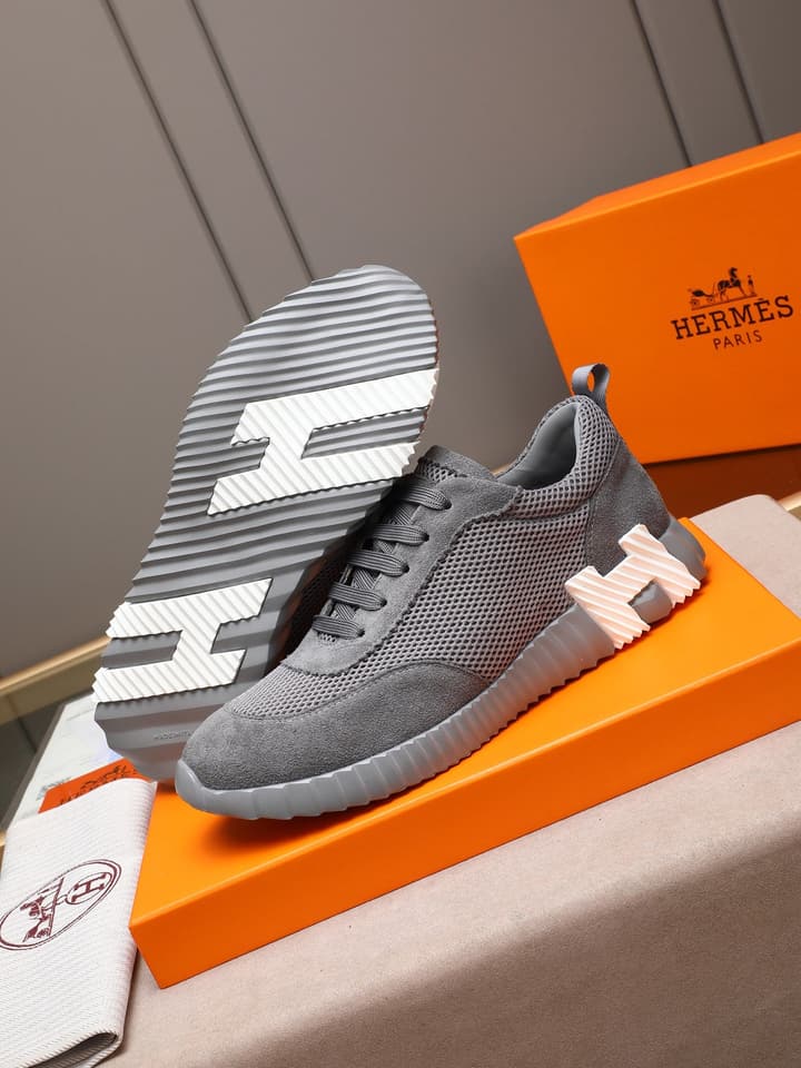 Hermès Bouncing Sport Sneakers in Dark Blue