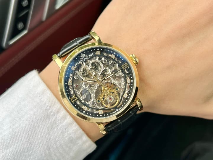 Patek Philippe Men's Skeleton Automatic Watch
