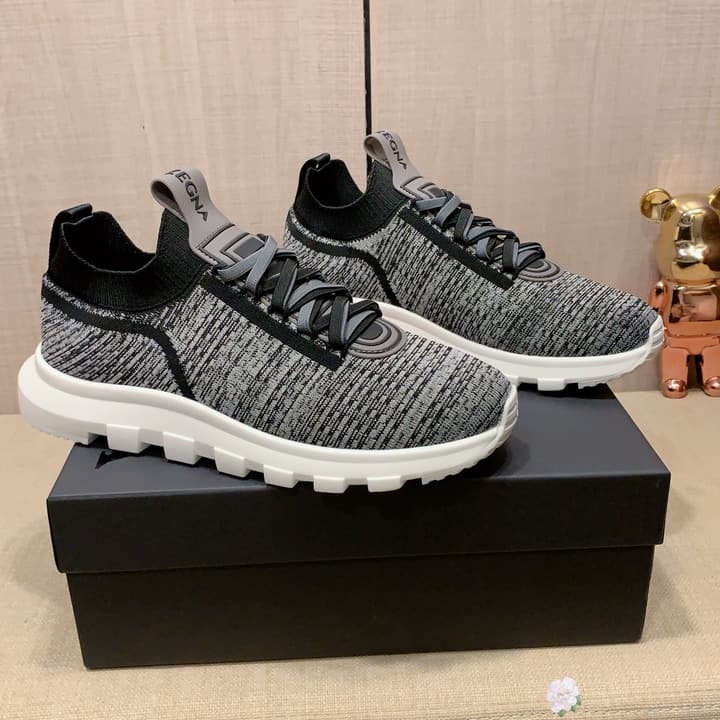 Zegna Latest Casual Sneakers in Black