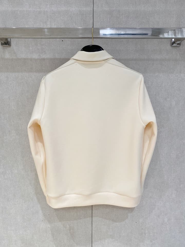 Loro Piana Wool Blend Pullover Sweatshirt – 2025FW in Classic Black