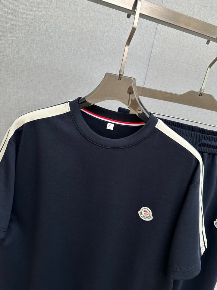 Moncler Urban Casual Tracksuit Set – 2026SS in Black