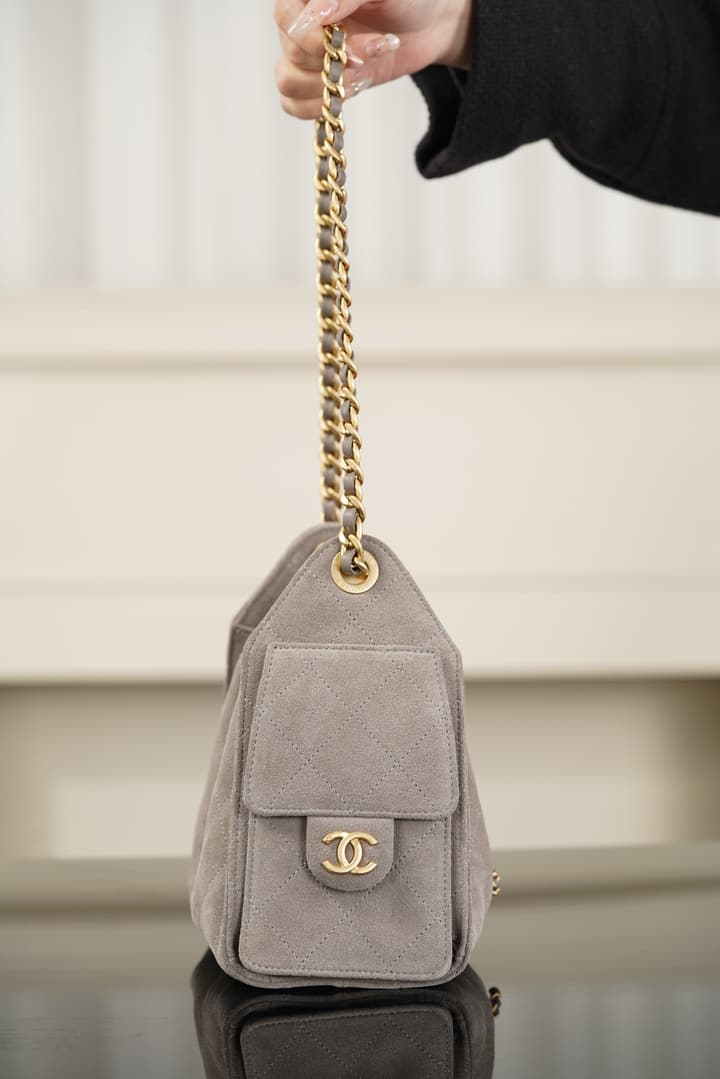 Chanel 25 Bag Mini in Suede – 26C Collection