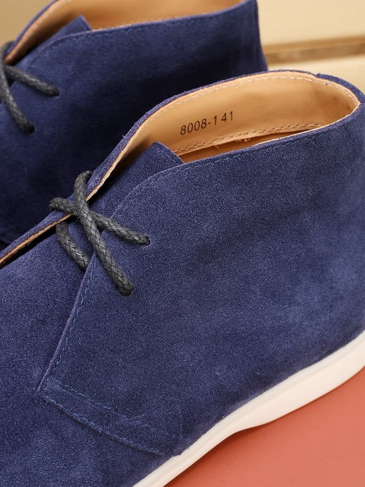 Loro Piana Water-Repellent Suede Moccasin Loafers in Black