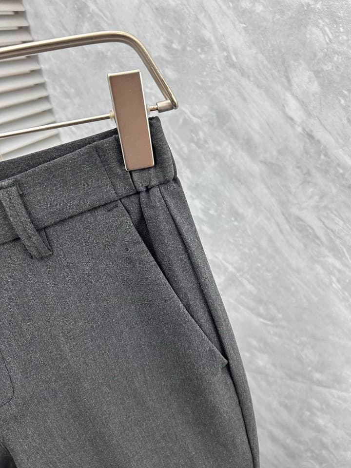 Zegna Custom Casual Trousers – 2025SS in Black