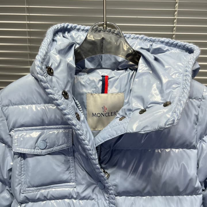 Moncler Kids Hooded Down Jacket – 25FW in Classic Black