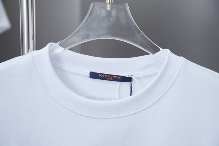 Louis Vuitton Toothbrush Embroidery Logo T-Shirt – 26SS Early Spring Collection in Black