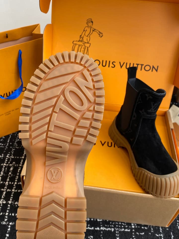 Louis Vuitton Slip-On Ankle Boots