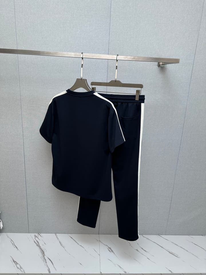 Moncler Urban Casual Tracksuit Set – 2026SS in Black