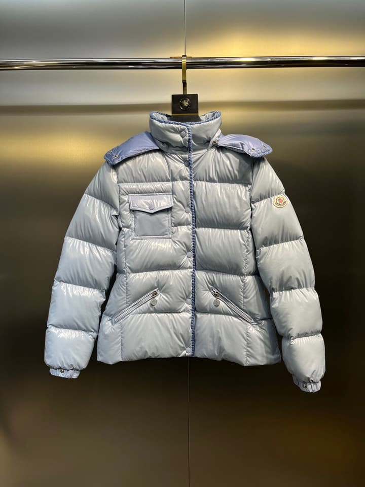 Moncler GLAREIN Hooded Down Jacket – 2025FW in Black