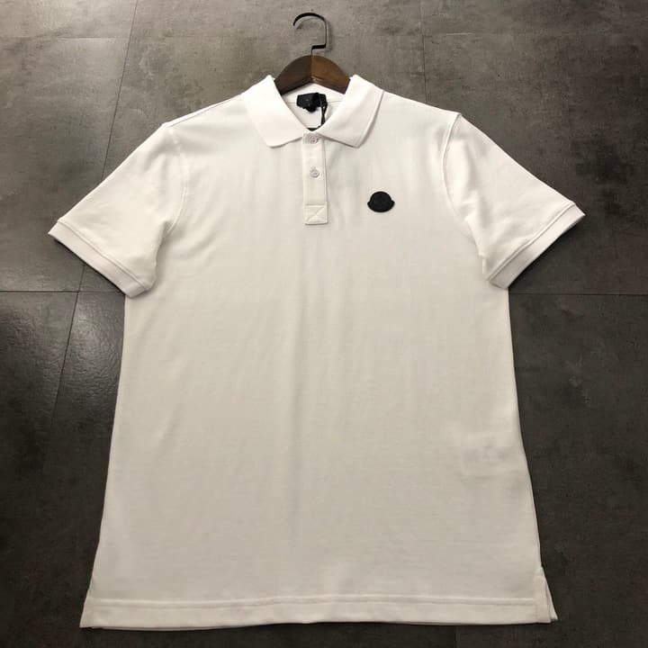 Moncler Classic Logo Back Print Polo Shirt – 2026SS in Black