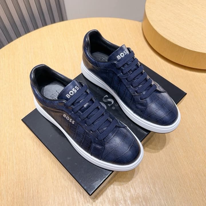 Boss Classic Leather Driving Shoes