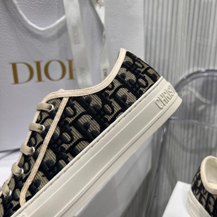 Dior Classic Embroidered Casual Sneakers