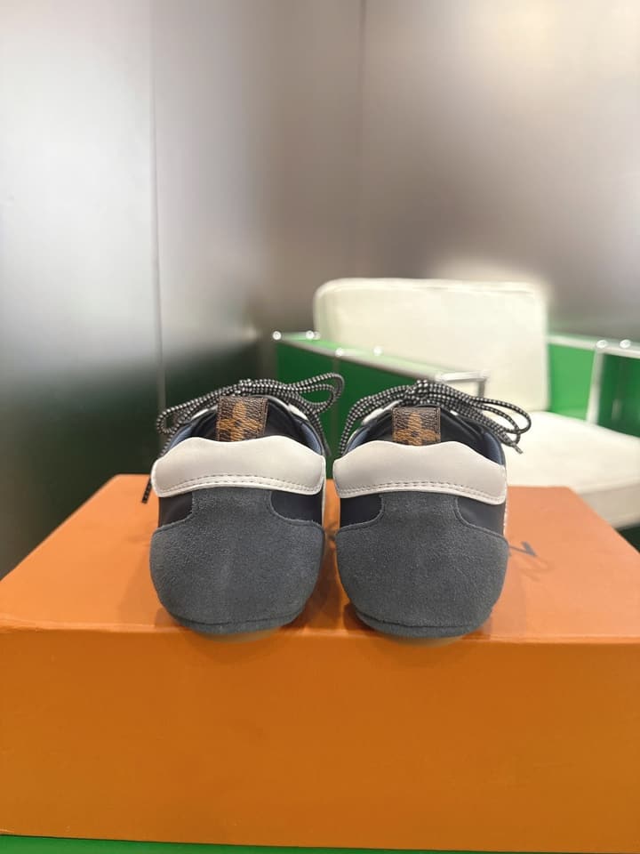 Louis Vuitton Sneakerina Ballet Sneakers in Chocolate Brown