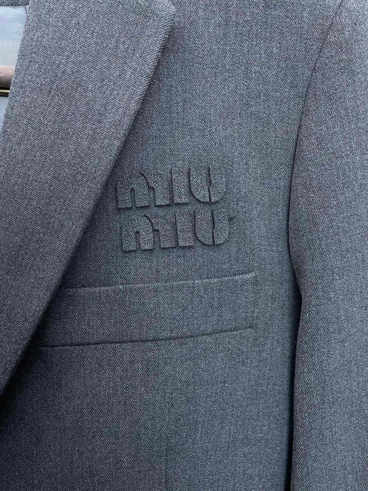 Miu Miu Casual Blazer Jacket