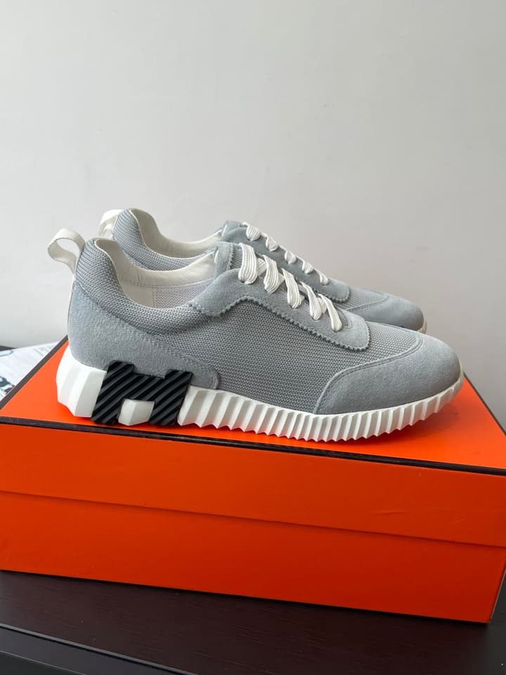 Hermès Classic Couple's Casual Sneakers in Black
